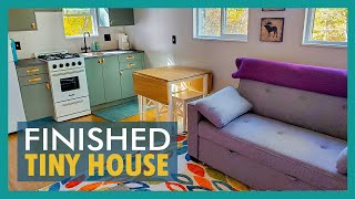 TUFF SHED converted into an Attractive TINY House  FULL Walk through [upl. by Ahrendt368]