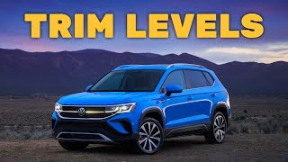 2024 Volkswagen Taos Trim Levels and Standard Features Explained [upl. by Swane]