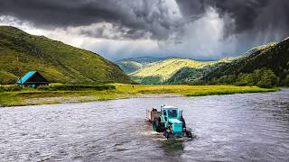 Life in Remote Kazakhstan Taiga on the Outskirts of the Civilisation [upl. by Enitsirt]