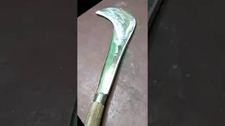 FORGING A BILLHOOK MAKING twinbrothersblacksmith KNIFE SHORTS BILLHOOK CHISAL india [upl. by Regan]