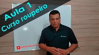 Como fazer Móveis Planejados Aula 1  Curso Roupeiro [upl. by Kirt]