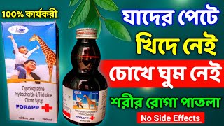 Forapp Plus Syrup Review In Bengali [upl. by Particia]