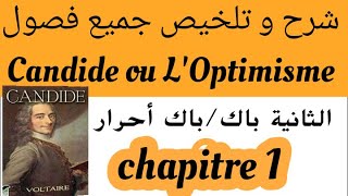 Candide ou LOptimisme تلخيص مع الشرح résumé2 bac et bac libre كنديدVoltairechapitre 1 [upl. by Yve]