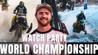 2024 World Championship Snowmobile Hill Climb  MOD Day  Saturday [upl. by Feledy742]