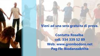 1 Cosè Biodanza  3 minuti di Biodanza con Rosalba Allevi [upl. by Jamille202]