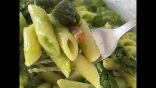 PASTA ASPARAGI E PANCETTA [upl. by Alimak309]