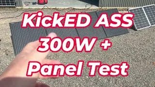 KickAss 300w Folding Solar Panel Review [upl. by Shaylynn]