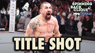 Does Robert Whittaker Deserve Title Shot with KO Win at UFC Saudi Arabia  Spinning Back Clique [upl. by Lepine]