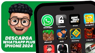 WHATSAPP PLUS en iPHONE 2024  WHATSAPP WATUSI en iOS 17 [upl. by Hildagard525]