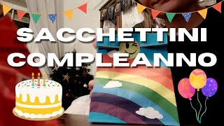 SACCHETTINI REGALO 🧧🎁 Compleanno bambinie [upl. by Aninaj]