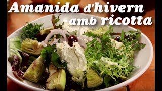 Amanida dhivern amb ricotta [upl. by Aimac564]