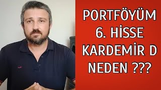 KRDMR HİSSE SENEDİ NEDEN PORTFÖYÜMDE  KARDEMİR D HİSSE İNCELEME [upl. by Marjy]