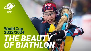 World Cup 2324 The Beauty of Biathlon [upl. by Dorehs]