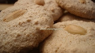 SOFT ALMOND COOKIES RECIPE  ΑΜΥΓΔΑΛΩΤΑ  ΕΡΓΟΛΑΒΟΙ ΣΥΝΤΑΓΗ [upl. by Eatnoed262]