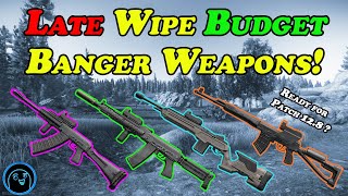 Late Wipe Budget Banger Weapons  Build Guide  Escape from Tarkov [upl. by Atiuqel]