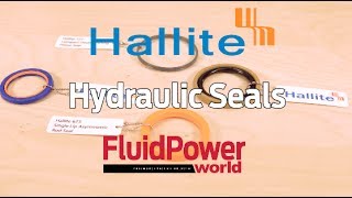 A look at the complex wide variety of hydraulic seals from Hallite [upl. by Yelyah]