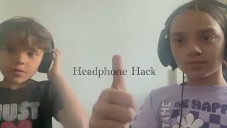 Cool headphone hack communication  hacks diy technology [upl. by Powe]