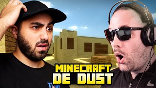 CSGO MINECRAFT DE DUST 2 MAPA SERBIAN vs LUKAFULL [upl. by Eanrahc]