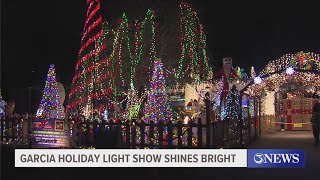 Garcia Holiday Light Show shines bright for the Christmas season [upl. by Maury]