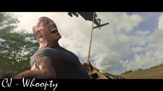 CJ  WHOOPTY  ERS BASS KADR Remix Fast amp Furious Presents Hobbs amp Shaw [upl. by Cralg]