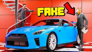 Fake Dealership Employee Steals Cars In GTA 5 RP [upl. by Akinhoj]