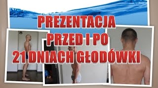 Głodówka przed i po prezentacja Podsumowanie [upl. by Fina]