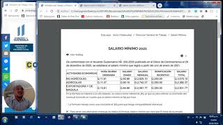 Salario Mínimo 2021 Guatemala Histórico [upl. by Stuart]