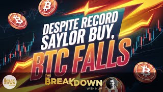 Despite Record Saylor Buy BTC Falls [upl. by Naamana]