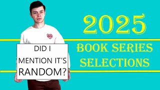 I Selected 4 Book Series to Read in 2025 My 2025 Reading Challenge [upl. by Leif]