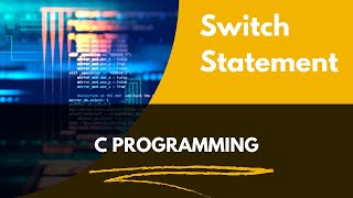 Switch Statement in C with some basic problem solving [upl. by Daney]