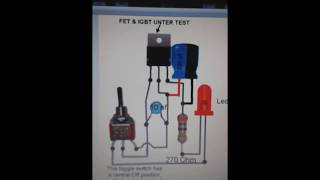 Tester for fet and Igbt Hobby electronic circuits [upl. by Barbaraanne27]