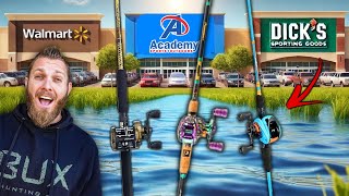 Testing the BEST Budget Fishing Combo from each Store Which one is BEST [upl. by Ahsienyt823]