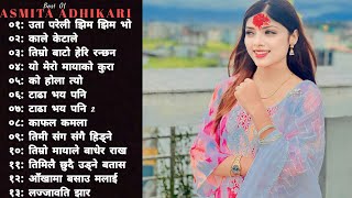 Asmita Adhikari Songs😍Romantic Nepali New Songs💕Latest Songs Collection 2079💕Best Nepali Songs [upl. by Ajax]