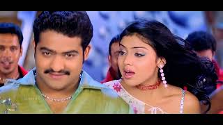 Kandi Chenu Kada 4K Videosong Naa Alludu Jr NTR Shriya Saran Genelia remastered 4k telugusongs [upl. by Winonah]