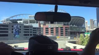 Entering Seattle by safeco and century link field [upl. by Constanta]