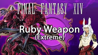 A Realm Reborn REBORN  Ruby Weapon Extreme wNEST [upl. by Akenot508]