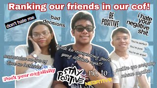 Ranking Our Friends In Our Cof dont hate us its just our opinion  Luis Carlo Vlogs [upl. by Filia]