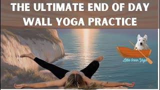 20Minute Ultimate End of Day Wall Yoga Practice  Relax amp Unwind [upl. by Aushoj748]