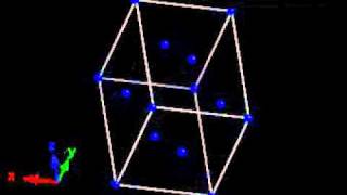 Crystallography OrthorhombicF lattice One of the 14 Bravais lattices [upl. by Riella471]