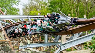 Untamed  Walibi Holland  2024 4K Offride [upl. by Ethe]