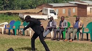 Rev Alexander Kambiri preaching at the funeral service Lipiri Trading CenterDowa [upl. by Skricki]