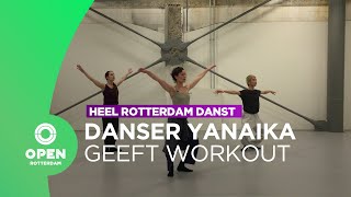 Danseres Yanaika Holle geeft dansworkout  Heel Rotterdam Danst met Conny Janssen Danst  Afl 1 [upl. by Stroud]