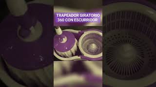 TRAPEADOR GIRATORIO 360 CON ESCURRIDOR fypシ [upl. by Cocks157]