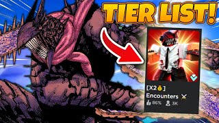 ENCOUNTERS ANIME CHARACTERS TIER LIST  Encounters [upl. by Dorice]