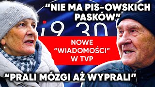 „Osiem lat jechali po Tusku” „Było szambo” Polacy szczerze o TVP i nowych „Wiadomościach” [upl. by Tiana]