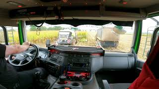 POV TRUCK Driving Tatra Phoenix 460 6X6  WET SILAGE [upl. by Uranie729]