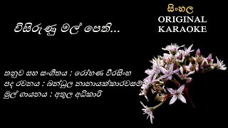 Visirunu Mal Pethi  විසිරුණු මල් පෙතිKARAOKE Athula AdikariB NanayakkarawasamRohana Weerasingha [upl. by Christianity435]