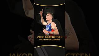 Mens European Athlete of the Year nominee ✨ Vote for Jakob Ingebrigtsen 🇳🇴 on the EA website [upl. by Drannel56]