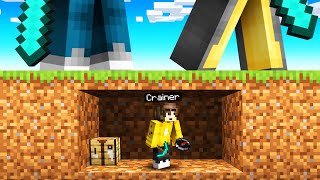 Speedrunner vs Hunters But Crainer CHEATS Minecraft [upl. by Junno]