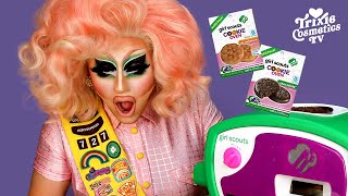 Trixie Bakes Girl Scout cookies in the Girl Scouts Cookie Oven [upl. by Voleta]